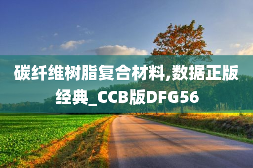 碳纤维树脂复合材料,数据正版经典_CCB版DFG56