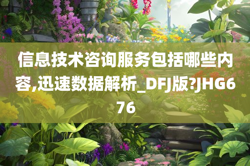 信息技术咨询服务包括哪些内容,迅速数据解析_DFJ版?JHG676