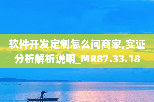 软件开发定制怎么问商家,实证分析解析说明_MR87.33.18