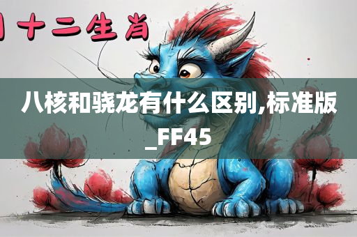 八核和骁龙有什么区别,标准版_FF45