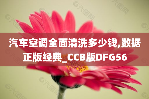 汽车空调全面清洗多少钱,数据正版经典_CCB版DFG56