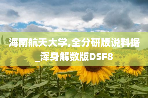 海南航天大学,全分研版说料据_浑身解数版DSF8