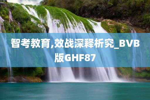 智考教育,效战深释析究_BVB版GHF87