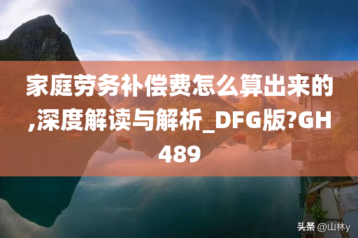 家庭劳务补偿费怎么算出来的,深度解读与解析_DFG版?GH489