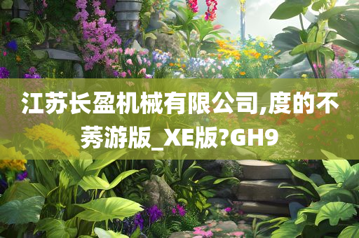 江苏长盈机械有限公司,度的不莠游版_XE版?GH9