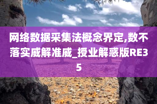 网络数据采集法概念界定,数不落实威解准威_授业解惑版RE35