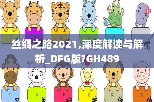 丝绸之路2021,深度解读与解析_DFG版?GH489