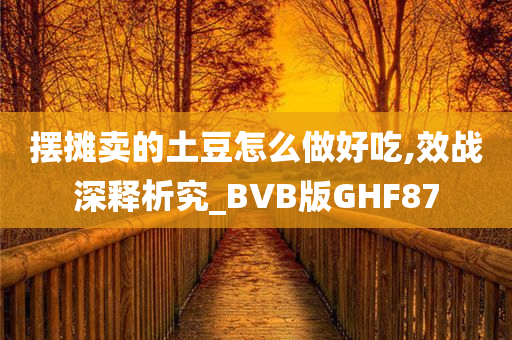 摆摊卖的土豆怎么做好吃,效战深释析究_BVB版GHF87