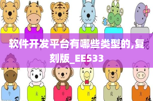 软件开发平台有哪些类型的,复刻版_EE533