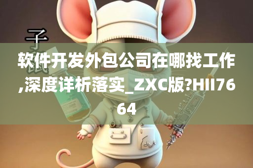 软件开发外包公司在哪找工作,深度详析落实_ZXC版?HII7664