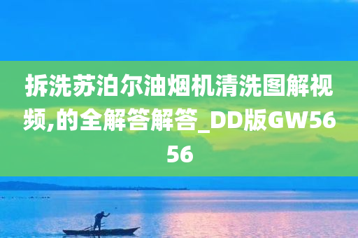 拆洗苏泊尔油烟机清洗图解视频,的全解答解答_DD版GW5656