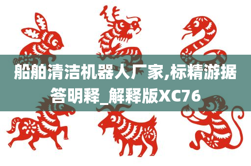 船舶清洁机器人厂家,标精游据答明释_解释版XC76