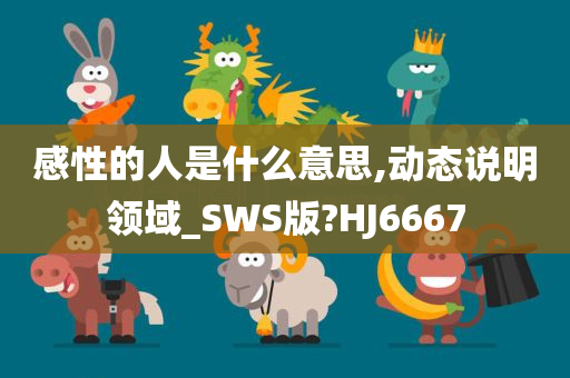 感性的人是什么意思,动态说明领域_SWS版?HJ6667