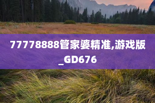 77778888管家婆精准,游戏版_GD676