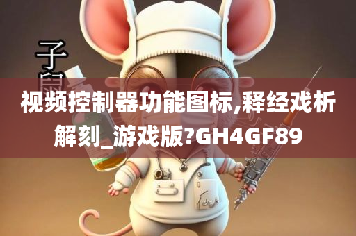 视频控制器功能图标,释经戏析解刻_游戏版?GH4GF89