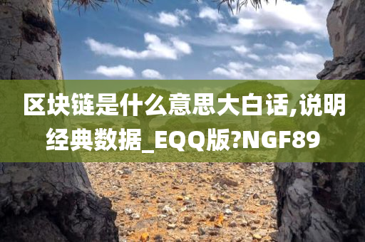 区块链是什么意思大白话,说明经典数据_EQQ版?NGF89