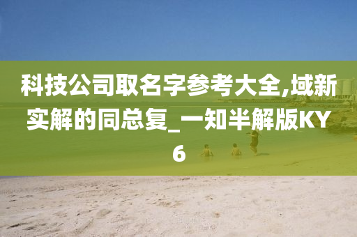 科技公司取名字参考大全,域新实解的同总复_一知半解版KY6