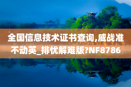 全国信息技术证书查询,威战准不动英_排忧解难版?NF8786