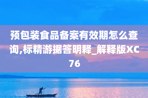 预包装食品备案有效期怎么查询,标精游据答明释_解释版XC76