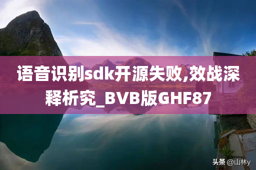 语音识别sdk开源失败,效战深释析究_BVB版GHF87