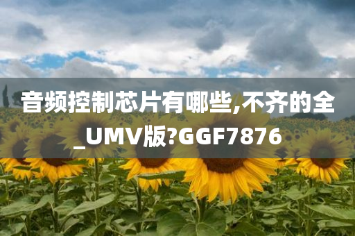 音频控制芯片有哪些,不齐的全_UMV版?GGF7876