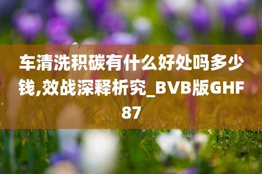 车清洗积碳有什么好处吗多少钱,效战深释析究_BVB版GHF87