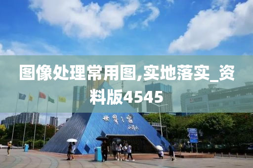 图像处理常用图,实地落实_资料版4545