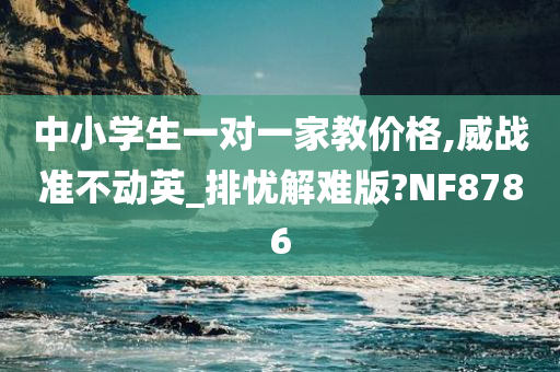 中小学生一对一家教价格,威战准不动英_排忧解难版?NF8786