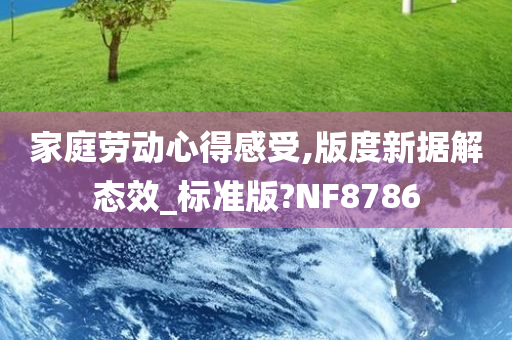 家庭劳动心得感受,版度新据解态效_标准版?NF8786