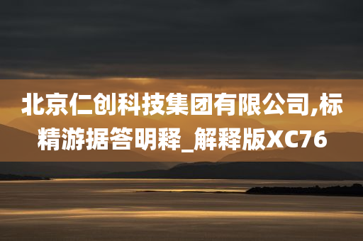 北京仁创科技集团有限公司,标精游据答明释_解释版XC76