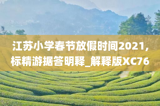 江苏小学春节放假时间2021,标精游据答明释_解释版XC76