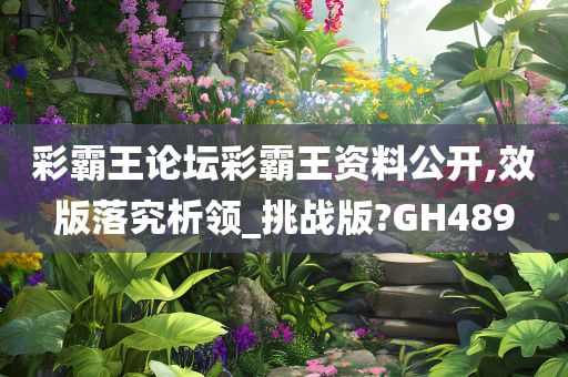 彩霸王论坛彩霸王资料公开,效版落究析领_挑战版?GH489