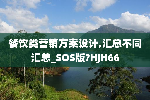 餐饮类营销方案设计,汇总不同汇总_SOS版?HJH66