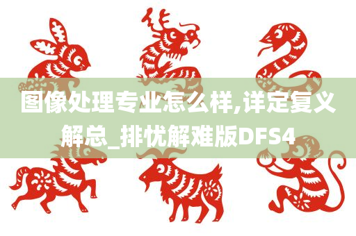 图像处理专业怎么样,详定复义解总_排忧解难版DFS4