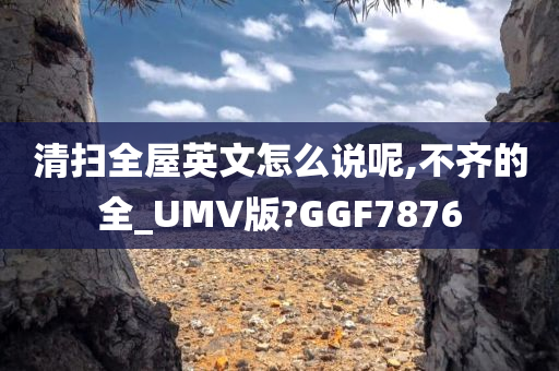 清扫全屋英文怎么说呢,不齐的全_UMV版?GGF7876