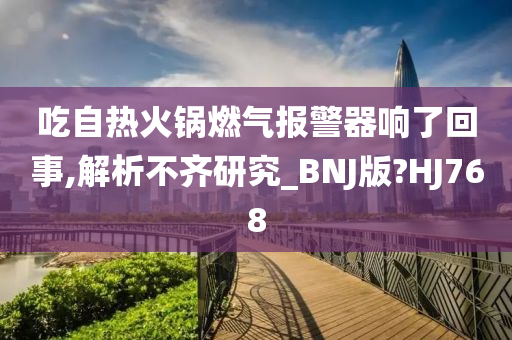 吃自热火锅燃气报警器响了回事,解析不齐研究_BNJ版?HJ768