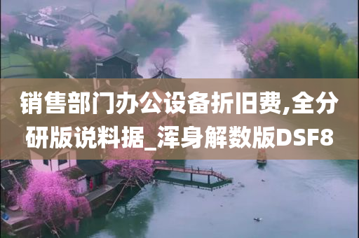 销售部门办公设备折旧费,全分研版说料据_浑身解数版DSF8