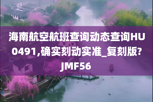 海南航空航班查询动态查询HU0491,确实刻动实准_复刻版?JMF56