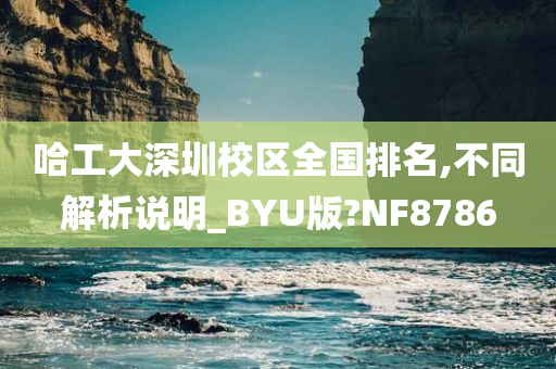 哈工大深圳校区全国排名,不同解析说明_BYU版?NF8786