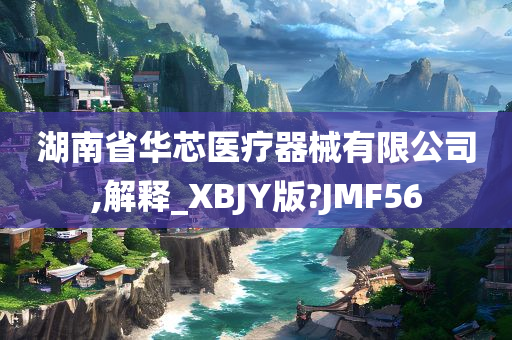 湖南省华芯医疗器械有限公司,解释_XBJY版?JMF56