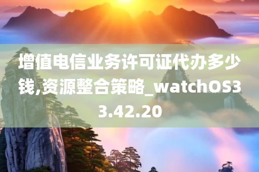 增值电信业务许可证代办多少钱,资源整合策略_watchOS33.42.20