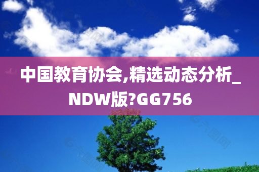 中国教育协会,精选动态分析_NDW版?GG756