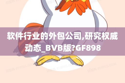 软件行业的外包公司,研究权威动态_BVB版?GF898