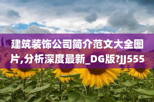 建筑装饰公司简介范文大全图片,分析深度最新_DG版?JJ555