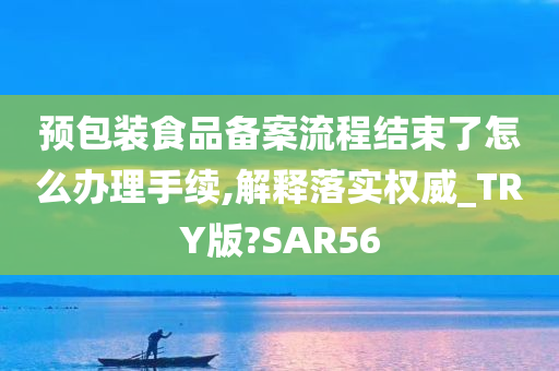 预包装食品备案流程结束了怎么办理手续,解释落实权威_TRY版?SAR56