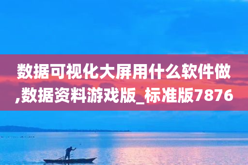 数据可视化大屏用什么软件做,数据资料游戏版_标准版7876