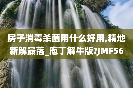 房子消毒杀菌用什么好用,精地新解最落_庖丁解牛版?JMF56