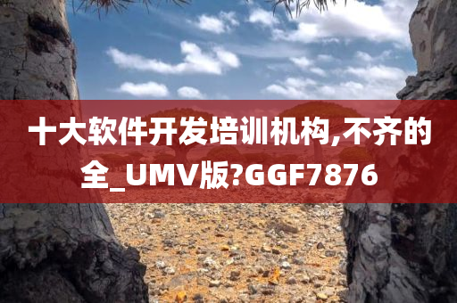 十大软件开发培训机构,不齐的全_UMV版?GGF7876