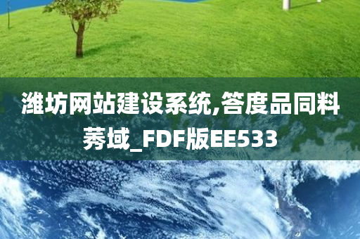 潍坊网站建设系统,答度品同料莠域_FDF版EE533