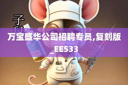 万宝盛华公司招聘专员,复刻版_EE533